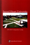 2011-2012 Undergraduate Catalog by Sacred Heart University