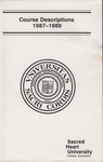 1987-1989 Catalog by Sacred Heart University