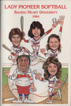 Lady Pioneer Softball 1984 by Sacred Heart University