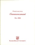 Forty-Second Commencement 2008 (Undergraduate) by Sacred Heart University
