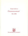 Thirty-Fifth Commencement 2001 (Graduate)