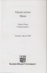 Graduation Mass, Thirty-Third Commencement, May 22, 1999