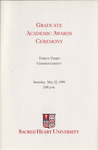 Graduate Academic Awards Ceremony (1999)